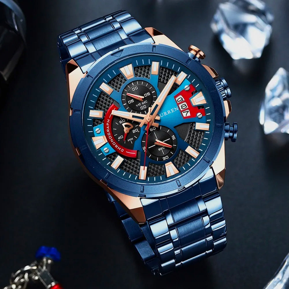 Reloj Curren X8401 – Potencia y Estilo para el Hombre Moderno