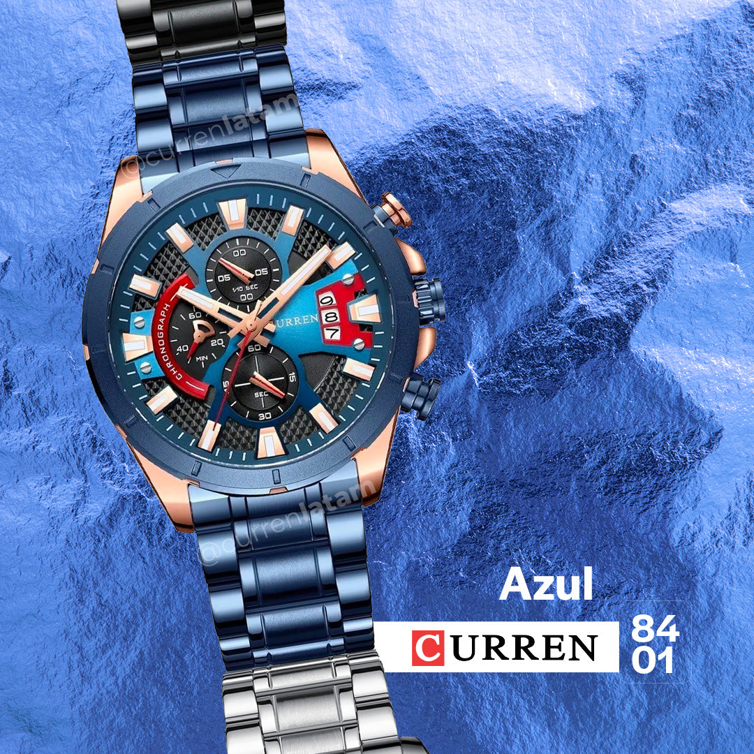 Reloj Curren X8401 – Potencia y Estilo para el Hombre Moderno
