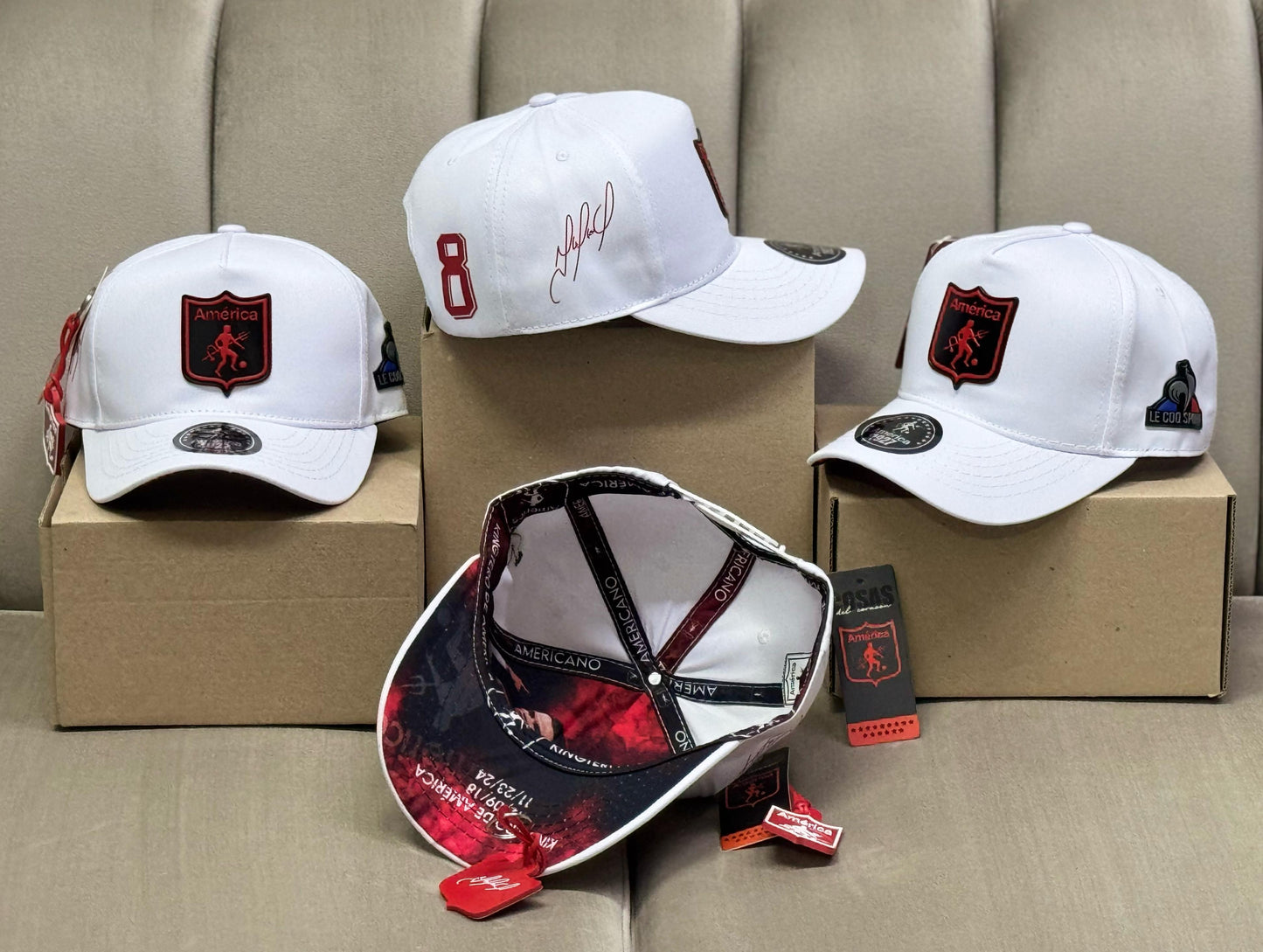 Gorra America Edi Juanfer Quintero