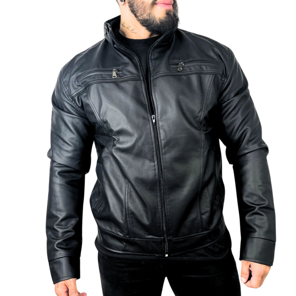 Chaqueta Clásica en Cuerotex Premium