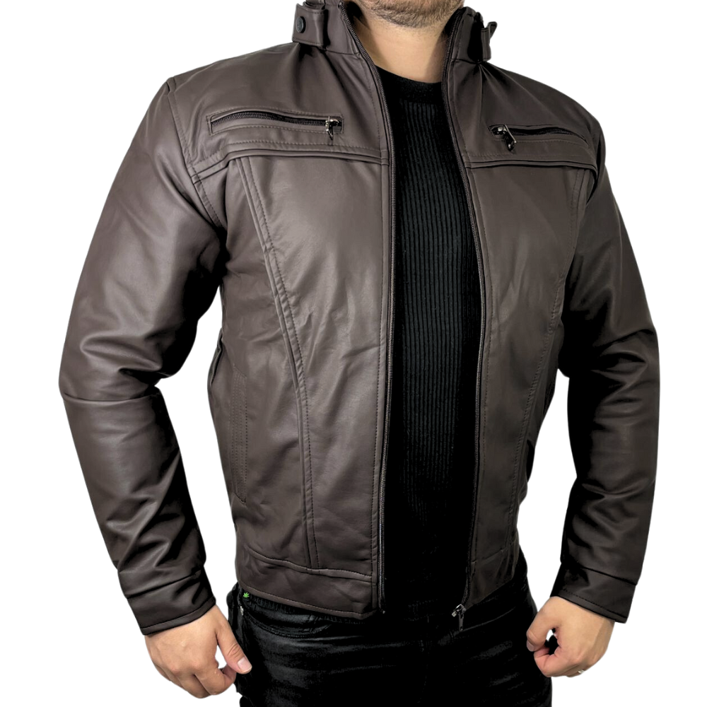 Chaqueta Clásica en Cuerotex Premium