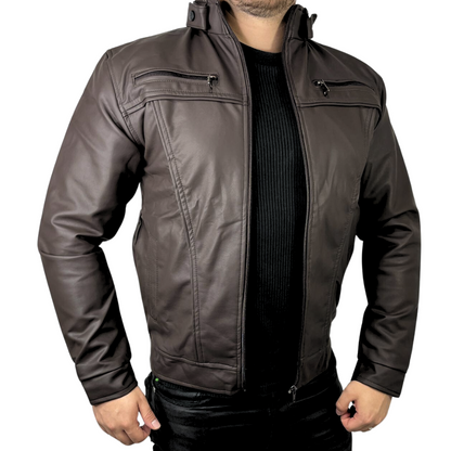 Chaqueta Clásica en Cuerotex Premium