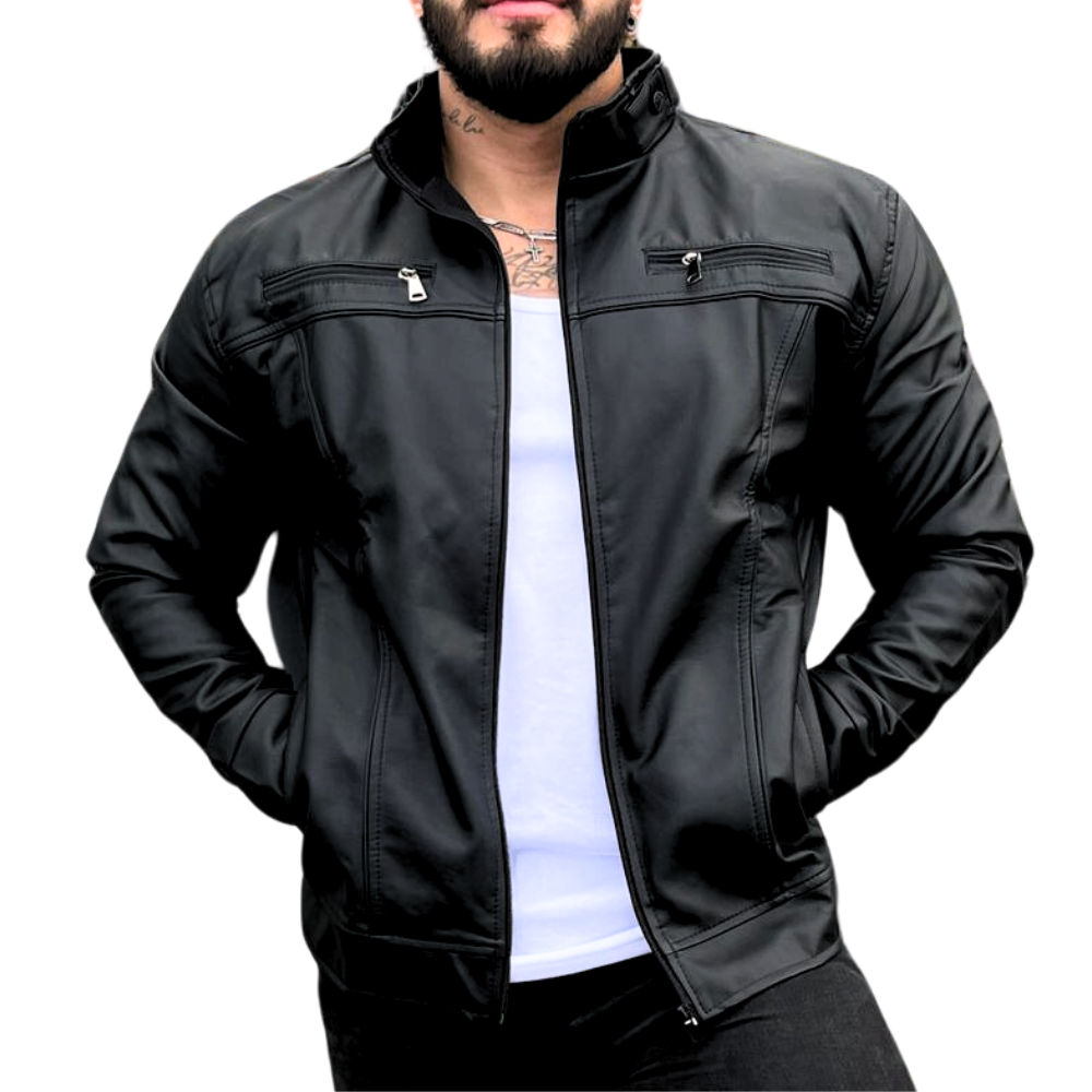 Chaqueta Clásica en Cuerotex Premium