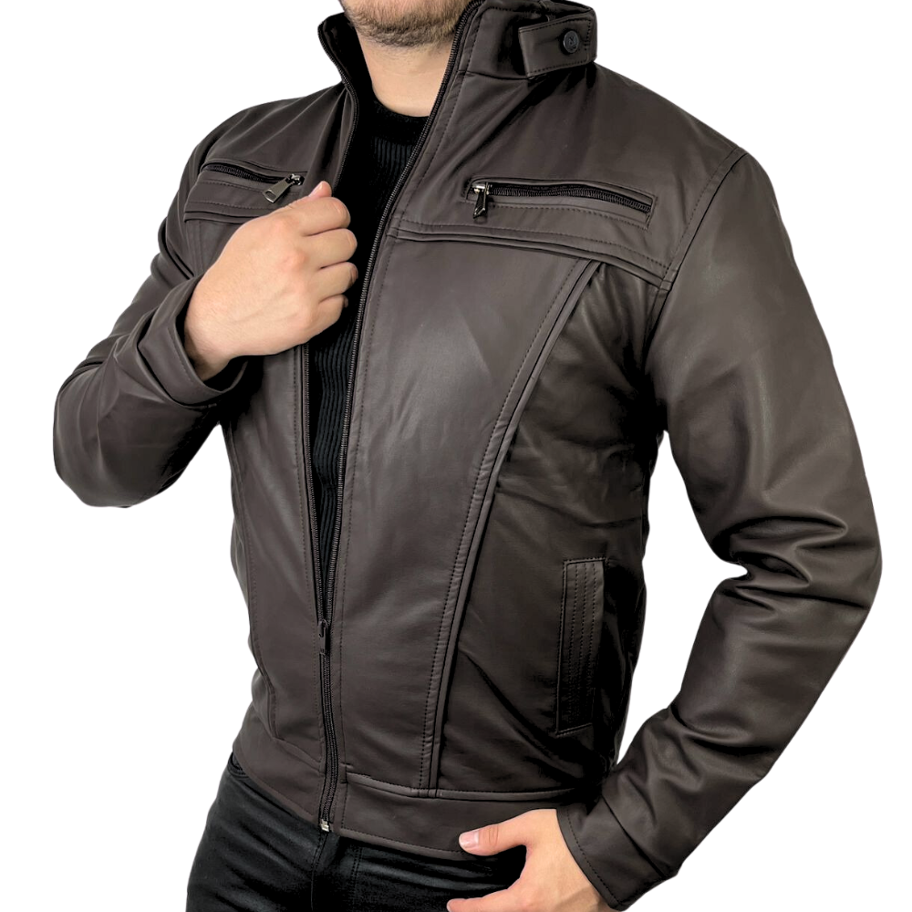 Chaqueta Clásica en Cuerotex Premium