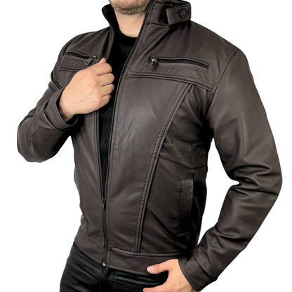 Chaqueta Clásica en Cuerotex Premium