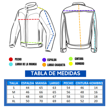 Chaqueta Logan en Cuerotex Premium