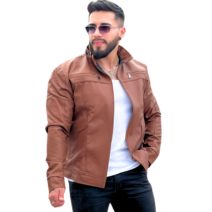 Chaqueta Clásica en Cuerotex Premium