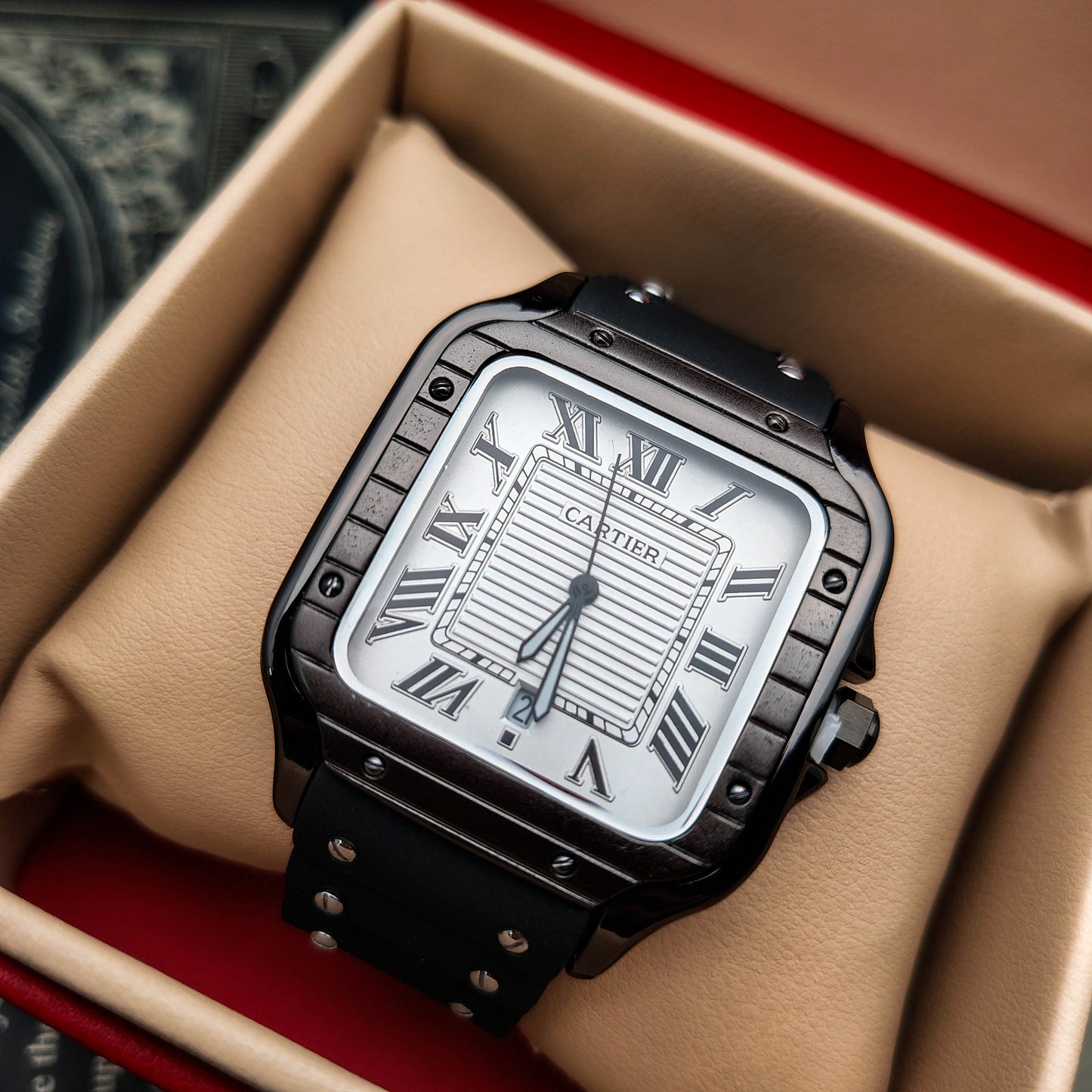 Cartier Estilo Goma _ imitación premium