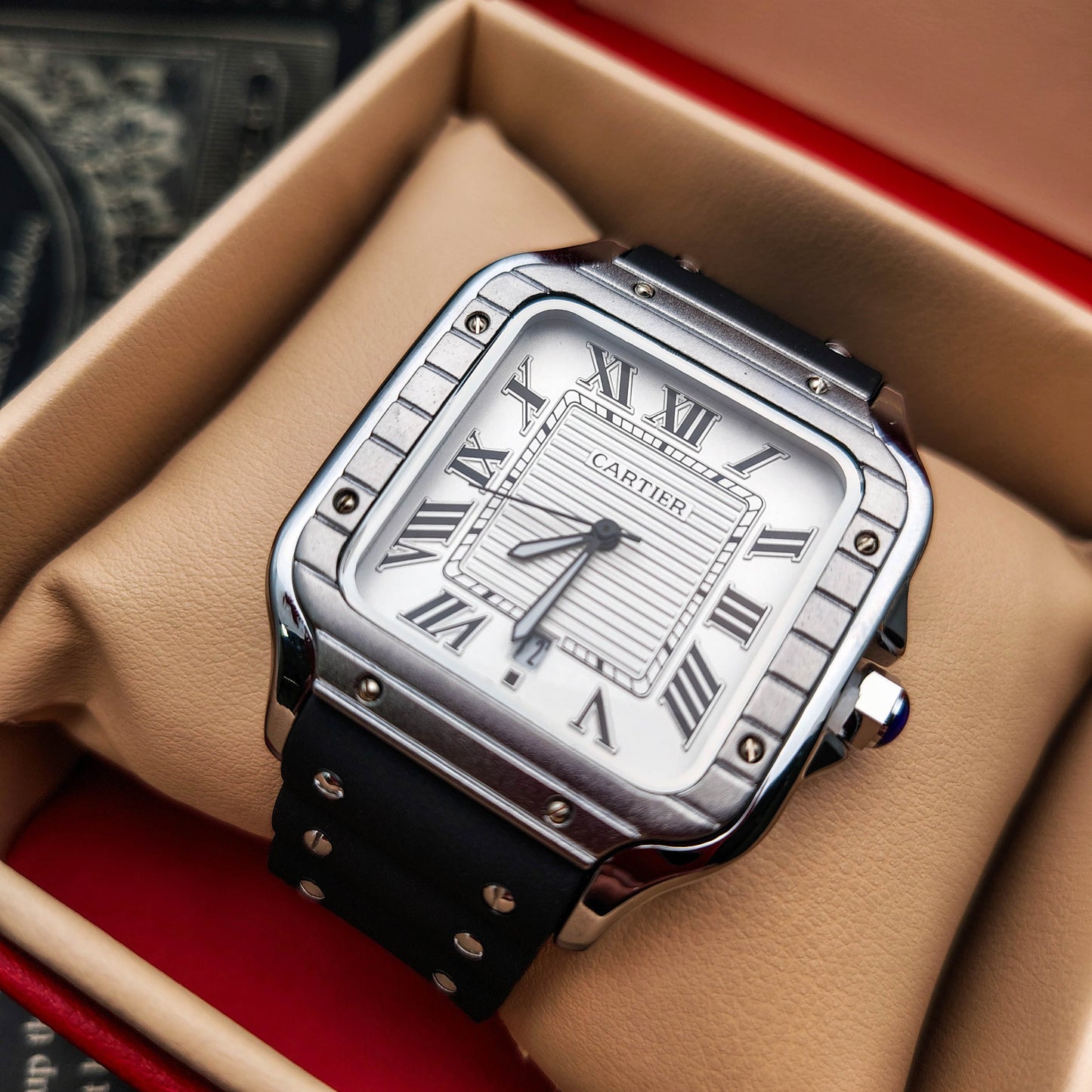 Cartier Estilo Goma _ imitación premium